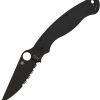 Spyderco Military 2 CPM S30V Black DLC Compression