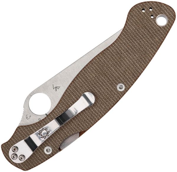 Spyderco Military 2 Cru-Wear Micarta Compression