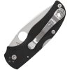 Spyderco Native Lockback Black G10 Knife