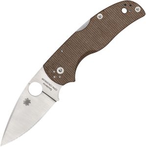 Spyderco Native 5 Lockback Brown Micarta