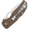 Spyderco Native 5 Lockback Brown Micarta
