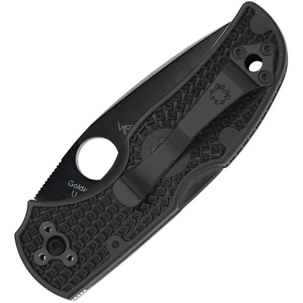 Spyderco Native 5 Plain Black DLC S30V