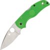 Spyderco Native 5 Salt Green LC200N Blade