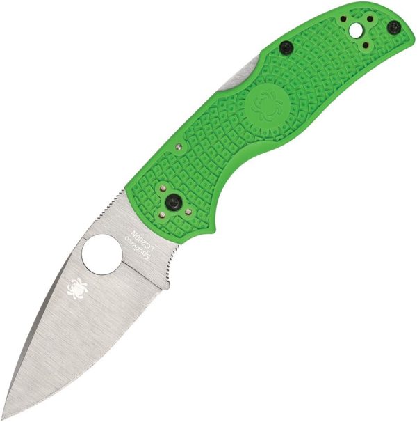 Spyderco Native 5 Salt Green LC200N Blade
