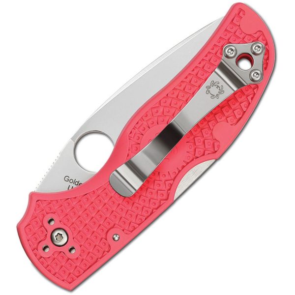Spyderco Native 5 Lockback Pink FRN S30V Knife