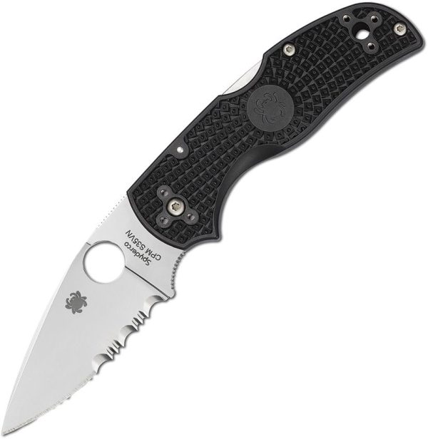 Spyderco Native 5 Lockback CPM S30V Serrated Black