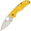 Spyderco Native 5 Salt Lockback Yellow MagnaCut