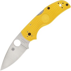 Spyderco Native 5 Salt Lockback Yellow MagnaCut