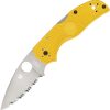 Spyderco Native 5 Salt Lockback Yellow MagnaCut
