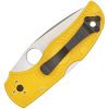 Spyderco Native 5 Salt Lockback Yellow MagnaCut