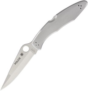 Spyderco Police Model Lockback Folding Knife 4.25" VG-10
