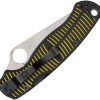 Spyderco Para Military 2 Compression - Black/Yellow G10