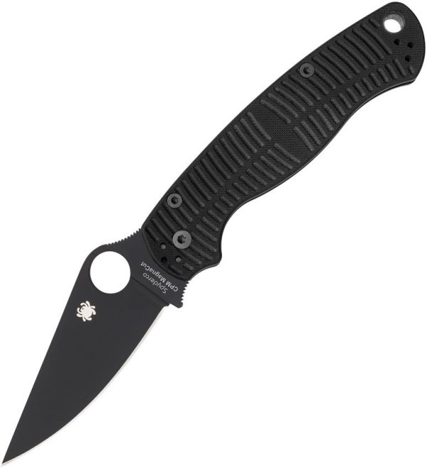 Spyderco Para Military 2 Salt Folding Knife 3.5" CPM MagnaCut Black