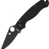 SC81GPBK2.jpg Spyderco Para Military 2 Comp Lock Folding Knife Black G10