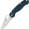 Spyderco Para Military 2 Compression Folding Knife 3.5" CPM SPY27 Cobalt Blue G10