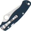 Spyderco Para Military 2 Compression Folding Knife 3.5" CPM SPY27 Cobalt Blue G10