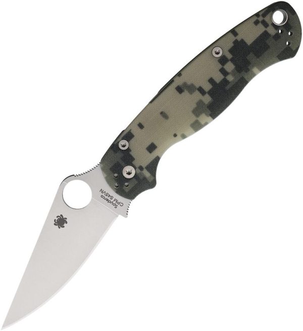 Spyderco Para Military 2 Comp Lock Folding Knife S45VN Camo