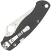 Spyderco Para Military 2 G10 Gray Folding Knife 3" Maxamet