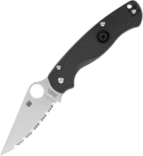 Spyderco Para Military 2 Compress Lock Serrated - FRN