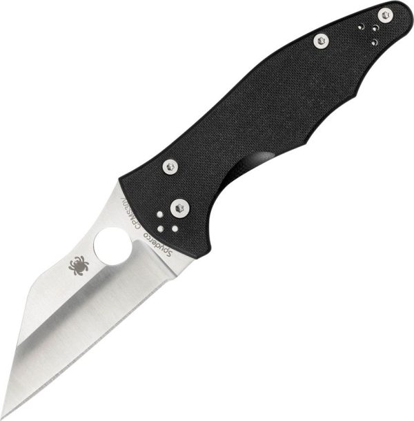 Spyderco Yojimbo 2 Folding Knife CPM S30V 3.38" Compression Lock Black G10