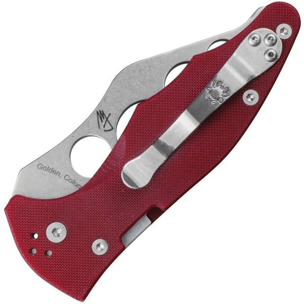 Spyderco Yojimbo 2 Trainer CTS-BD1 Red