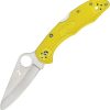 Spyderco Salt 2 H1 Steel Yellow FRN