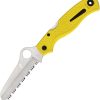 Spyderco Atlantic Salt Lockback H2 Yellow