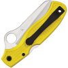Spyderco Atlantic Salt Lockback H2 Yellow