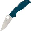 Spyderco Stretch 2 Lockback Folding Knife 3.5" K390 Blue