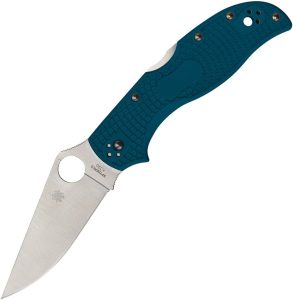 Spyderco Stretch 2 Lockback Folding Knife 3.5" K390 Blue