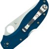 Spyderco Stretch 2 Lockback Folding Knife 3.5" K390 Blue