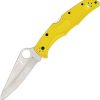 SC91PYL2.jpg Spyderco Pacific Salt 2 Yellow H2 Folding Knife