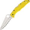 Spyderco Pacific Salt 2 Lockback Yellow FRN