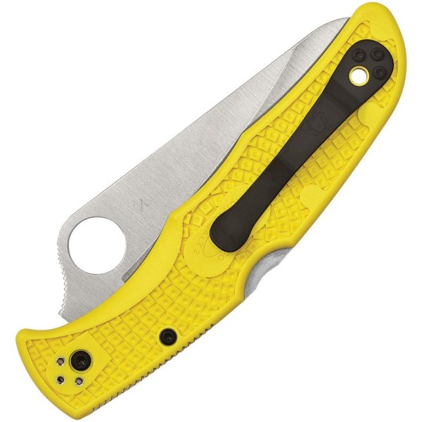Spyderco Pacific Salt 2 Lockback Yellow FRN