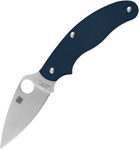 SC94GPCBL.jpg Spyderco UK Penknife Cobalt Blue G10