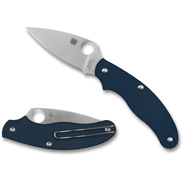 Spyderco UK Penknife Cobalt Blue G10
