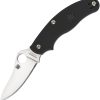 Spyderco UK Pen Knife Black Drop Point