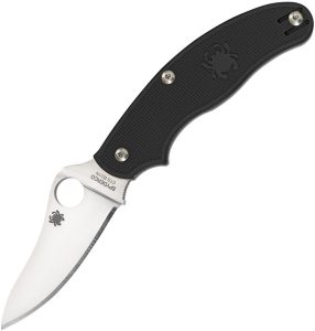 SC94PBK3.jpg Spyderco UK Pen Knife Black Drop Point