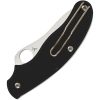 Spyderco UK Pen Knife Black Drop Point