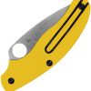 Spyderco Penknife SlipIt Yellow MagnaCut