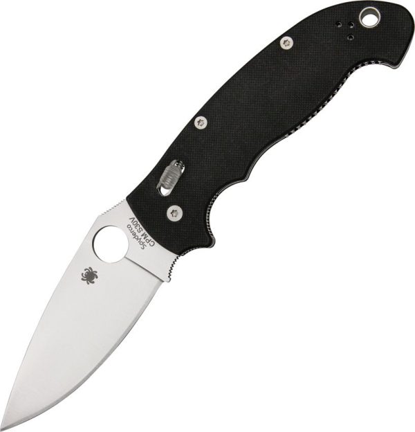 Spyderco Manix-2 XL CPM-S30V Black G-10 Folding Knife