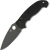 Spyderco Manix2 XL Black DLC CPM-S30V Folding Knife