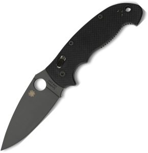 Spyderco Manix2 XL Black DLC CPM-S30V Folding Knife