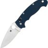 Spyderco Manix 2 XL CPM-SPY27 Cobalt Blue G-10