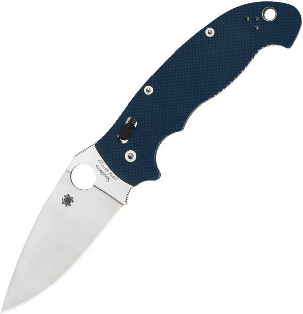 Spyderco Manix 2 XL CPM-SPY27 Cobalt Blue G-10
