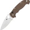 Spyderco Manix 2 XL CPM Cru-Wear Brown Canvas Micarta