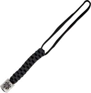 Spyderco Pewter Bead Braided Lanyard Accessory