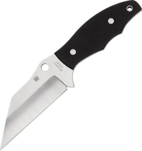 SCFB09GP2.jpg Spyderco Ronin 2 Fixed Blade - Black G10 Wharncliffe