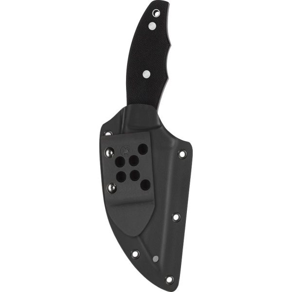 SCFB09GP2_add_01.jpg Spyderco Ronin 2 Fixed Blade - Black G10 Wharncliffe