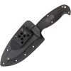 Spyderco Jumpmaster 2 Fixed Blade - Black Handle H1 Serrated